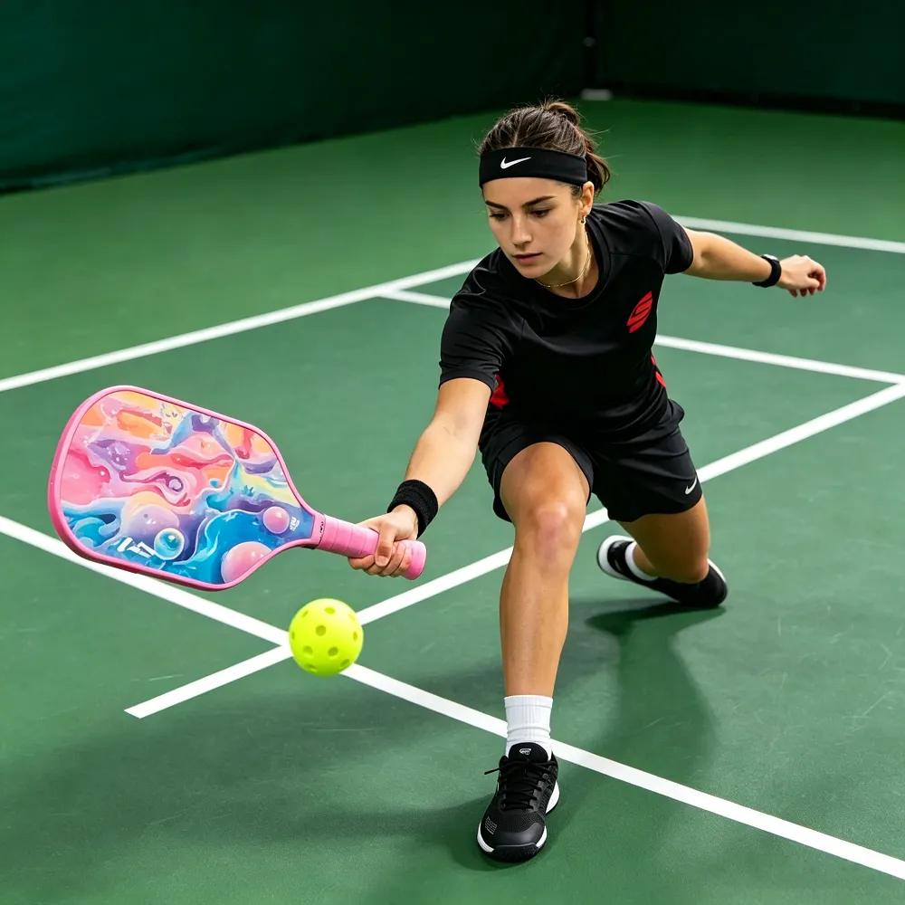 Fibra de vidrio pickleball paddle HD Photo 3