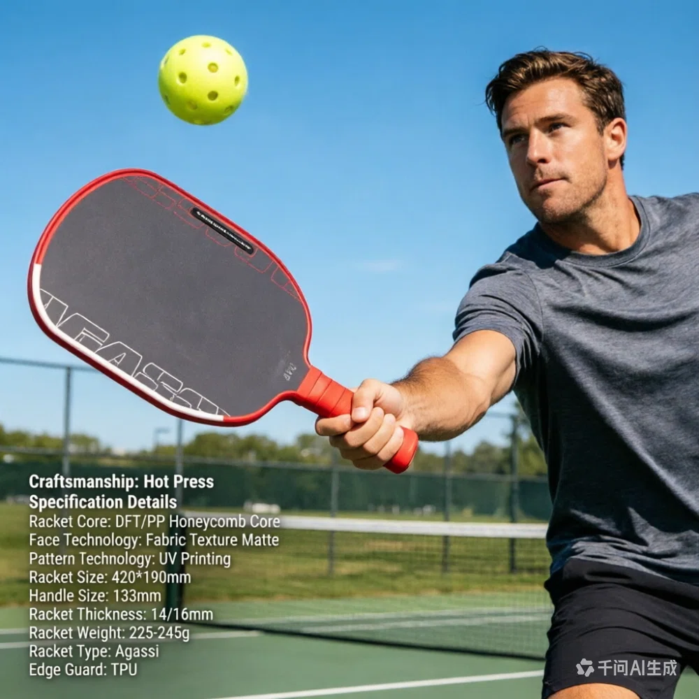 Agassi Pickleball Paddle factory 1