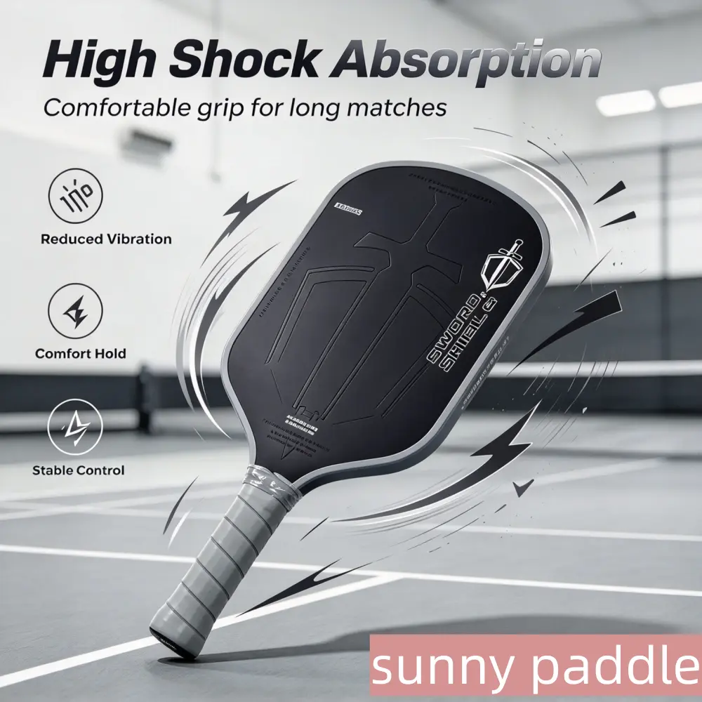 Black Sword and Shield Pickleball Paddle manufacturer 2
