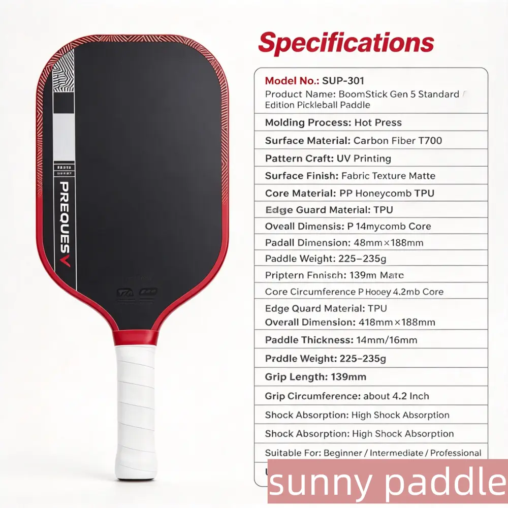 BoomStick Gen 5 Standard Edition Pickleball Paddle 01