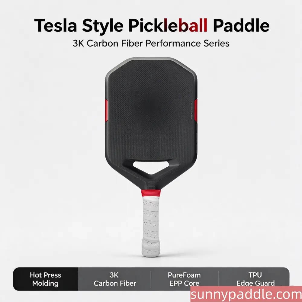 Tesla Style Pickleball Paddle