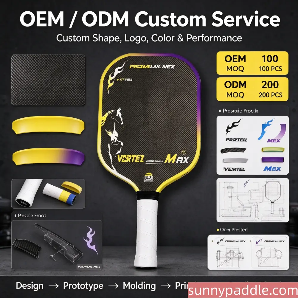 Titanium Wire Pickleball Paddle OEM manufacturer 7