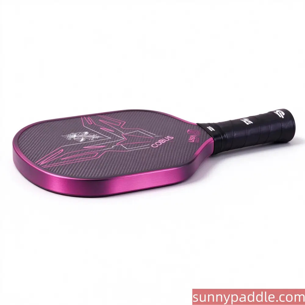 Titanium Wire T700 Carbon Fiber Pickleball Paddle Mini Photo 3